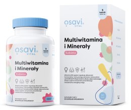 MULTIWITAMINA KOBIETA WŁOSY SKÓRA 90 KAPS. VEGE OSAVI
