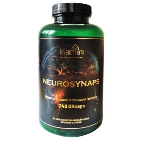 NEUROSYNAPS Formuła 7 mózg pamięć koncentracja 240 kaps polifenole premium