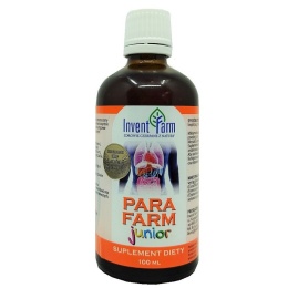 PARA FARM JUNIOR KROPLE 100ML NA JELITA TRAWIENIE OD 3 R.Ż.