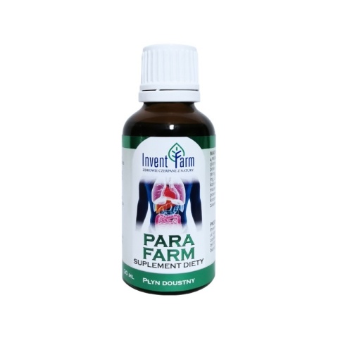 PARA FARM KROPLE 30ML NA JELITA TRAWIENIE WZDĘCIA OCZYSZCZANIE