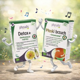 ZESTAW DETOKSYKACYJNY DETOX + PŁASKI BRZUCH - PHYSALIS