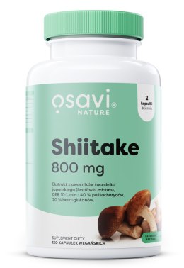 SHIITAKE 800 MG ODPORNOŚĆ GRZYB 120 KAPS. VEGE OSAVI