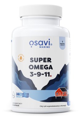 SUPER OMEGA 3-9-11 SERCE CHOLESTEROL 90 SOFTG. OSAVI