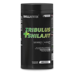 TRIBULUS + SHILAJIT (MUMIO) BUZDYGANEK SHILAJIT - 180 VEGAN CAPS SKILL