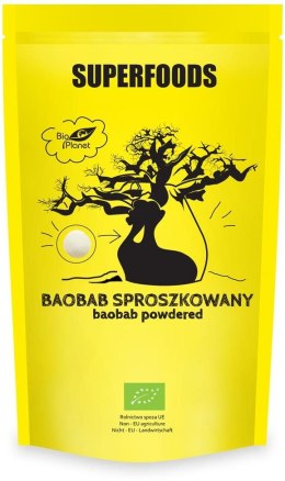 TERMIN 31/05 BAOBAB SPROSZKOWANY BIO 150 g - BIO PLANET