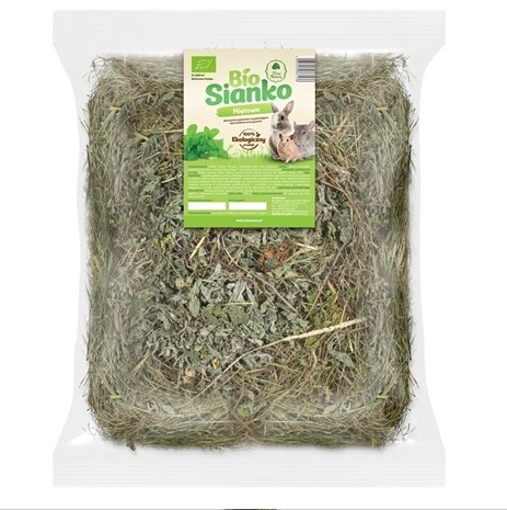 BIO SIANKO MIĘTOWE DLA KRÓLIKÓW I GRYZONI 500G NA TRAWIENIE
