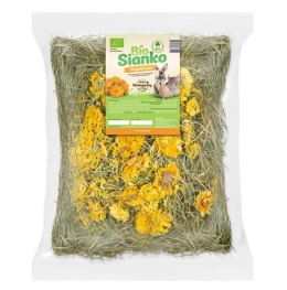 BIO SIANKO NAGIETKOWE DLA KRÓLIKÓW I GRYZONI 500G USPOKAJAJĄCE