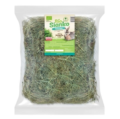 BIO SIANKO NATURALNE DLA KRÓLIKÓW I GRYZONI 1 KG DUŻE OPAKOWANIE
