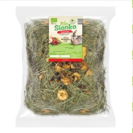 BIO SIANKO OWOCOWE DLA KRÓLIKÓW I GRYZONI 500G MIX OWOCÓW