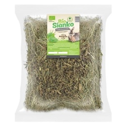 BIO SIANKO Z BABKĄ LANCETOWATĄ DLA KRÓLIKÓW I GRYZONI 500G NA JELITA
