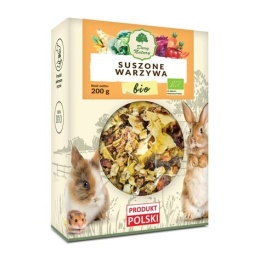 BIO SUSZONE WARZYWA 200G DLA KRÓLIKÓW I GRYZONI NA ENERGIĘ