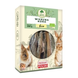 BIO WIERZBA KORA 200G DLA KRÓLIKÓW I GRYZONI NA ZĘBY