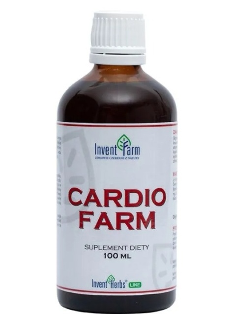 CARDIO FARM 100 ML KROPLE SERCE KRĄŻENIE CIŚNIENIE INVENT FARM