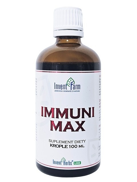IMMUNI MAX 100 ML KROPLE ODPORNOŚĆ KONCENTRAT INVENT FARM