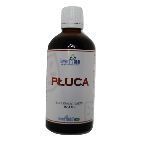 PŁUCA 100 ML KROPLE DROGI ODDECHOWE ODDYCHANIE INVENT FARM