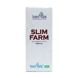 SLIM FARM 500 ML PŁYN METABOLIZM SPALANIE TŁUSZCZU INVENT FARM