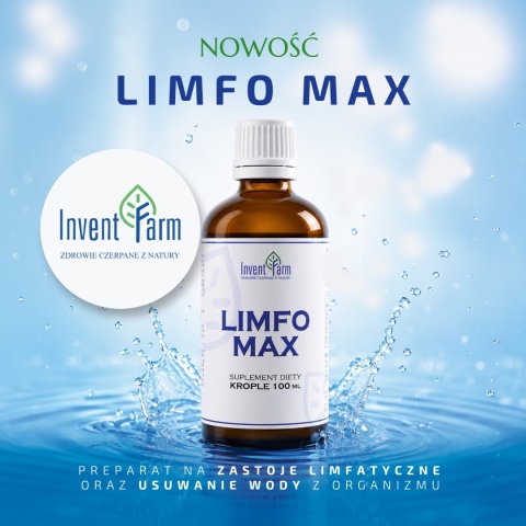 Invent Farm Limfo Max 100 ml – ciężkie nogi krążenie drenaż cellulit