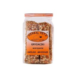 Herbal Pets Gryzaczki Warzywne dla Królika - Zdrowy Naturalny Gryzak