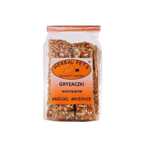 Herbal Pets Gryzaczki Warzywne dla Królika - Zdrowy Naturalny Gryzak