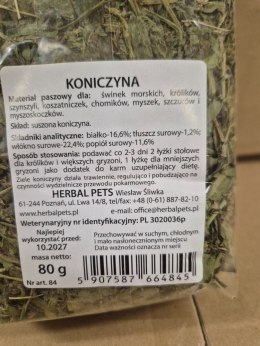 Herbal Pets Koniczyna Suszona dla Królika - Naturalna Karma Uzupełniająca