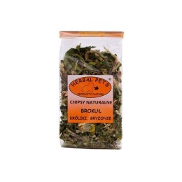 Herbal Pets Naturalne Chipsy Brokułowe dla Królika - Warzywna Przekąska