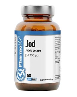 TERMIN 31/08/2026 JODEK POTASU (150 µg) 60 KAPSUŁEK - PHARMOVIT (CLEAN LABEL)