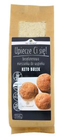 TERMIN 14/07/2026 MIESZANKA DO WYPIEKU BUŁEK BEZGLUTENOWA (KETO) 310 g - PIĘĆ PRZEMIAN
