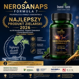 NEROSANAPS Formuła 7 mózg pamięć koncentracja 240 kaps polifenole premium
