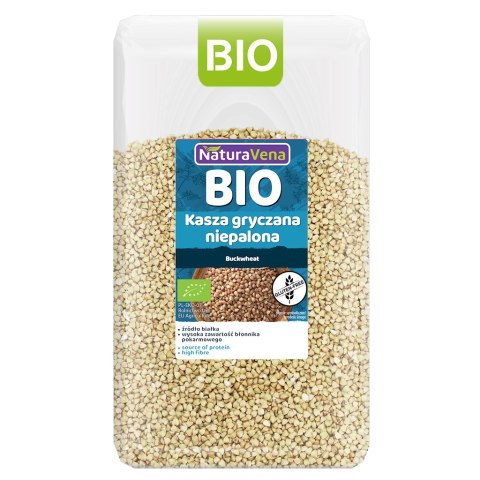 KASZA GRYCZANA NIEPALONA BIO 1 kg - NATURAVENA