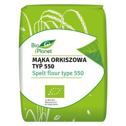 TERMIN 24/10/2026 MĄKA ORKISZOWA TYP 550 BIO 1 kg - BIO PLANET