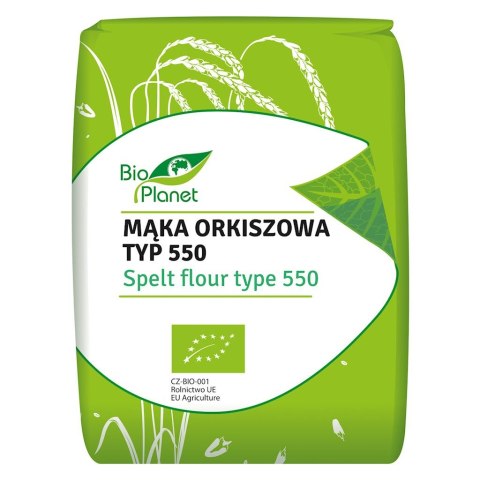 TERMIN 24/10/2026 MĄKA ORKISZOWA TYP 550 BIO 1 kg - BIO PLANET