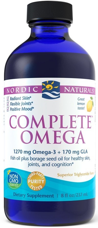 NORDIC NATURALS Complete Omega 3-6-9 cytryna 237 ml