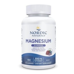 NORDIC NATURALS Magnez cytrynian 60 żelków borówka lawenda