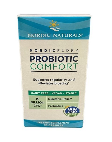 NORDIC NATURALS Nordic Flora Comfort probiotyk 15 mld 30 kapsułek