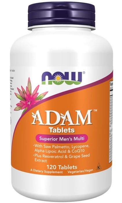 NOW FOODS ADAM multiwitamina dla mężczyzn 120 tabletek
