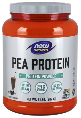 NOW FOODS Białko grochu Pea Protein czekoladowe 907 g