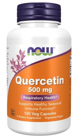 NOW FOODS Kwercetyna 500 mg 100 kapsułek roślinnych