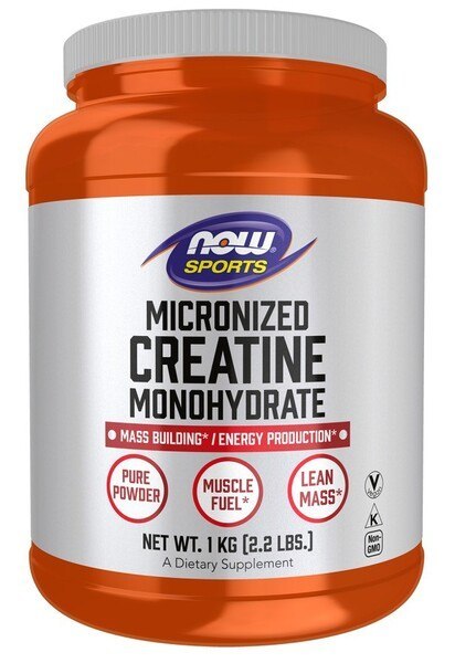 NOW FOODS Mikronizowany monohydrat kreatyny 1000 g