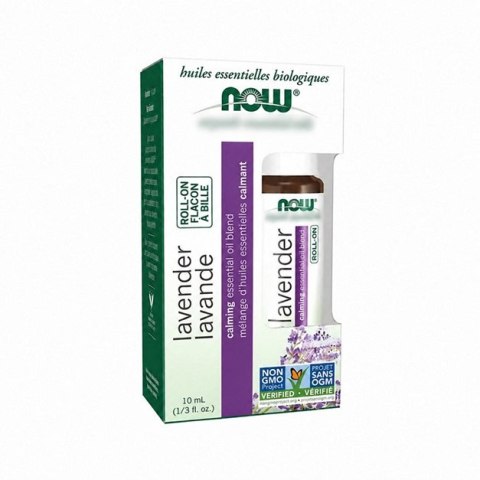NOW FOODS Olejek lawendowy roll-on Lavender 10 ml