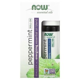 NOW FOODS Olejek miętowy roll-on Peppermint 10 ml