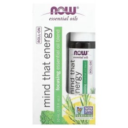 NOW FOODS Olejki roll-on Mind That Energy 10 ml