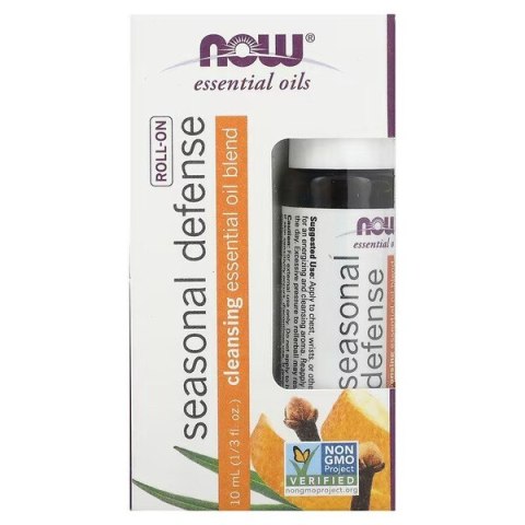 NOW FOODS Olejki roll-on Seasonal Defense 10 ml