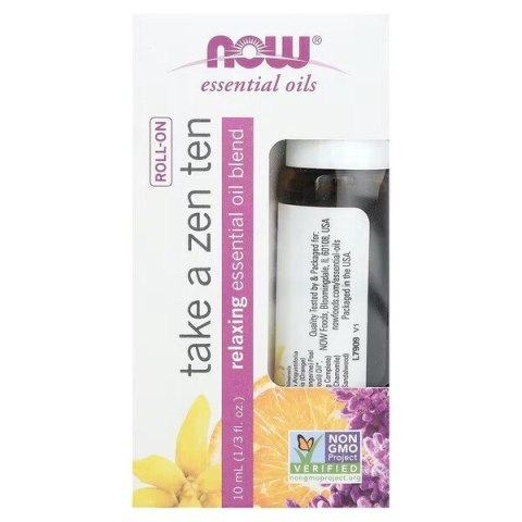 NOW FOODS Olejki roll-on Take a Zen Ten 10 ml