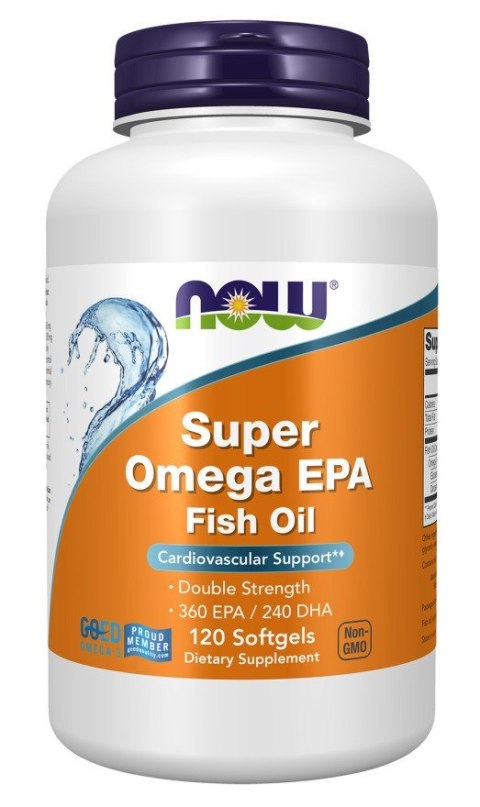 NOW FOODS Super Omega EPA olej rybi 120 kapsułek