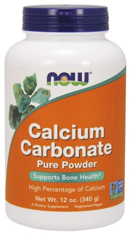 NOW FOODS Węglan wapnia Calcium Carbonate w proszku 340 g