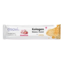 OSAVI Kolagen Stawy i Kości FORTIBONE hibiskus i truskawka 7 g