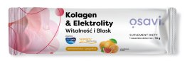 OSAVI Kolagen elektrolity Blask pomarańcza i grejpfrut saszetka 10 g