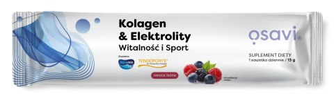 OSAVI Kolagen elektrolity Sport owoce leśne saszetka 13 g