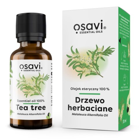 OSAVI Olejek eteryczny z drzewa herbacianego 100% naturalny 30 ml