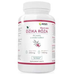 TERMIN 31/10/2026 WISH DZIKA RÓŻA 200MG DO SSANIA SZAŁWIA 120 TAB